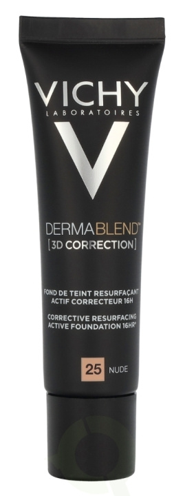 Vichy Dermablend 3D Correction SPF25 30 ml #25 Nude in the group BEAUTY & HEALTH / Skin care / Tanning / Sunscreen at TP E-commerce Nordic AB (D21312)