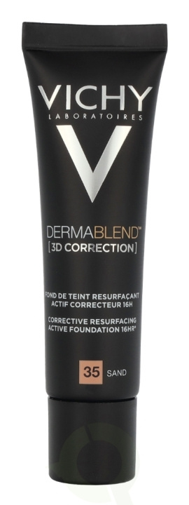 Vichy Dermablend 3D Correction SPF25 30 ml #35 Sand in the group BEAUTY & HEALTH / Skin care / Tanning / Sunscreen at TP E-commerce Nordic AB (D21313)