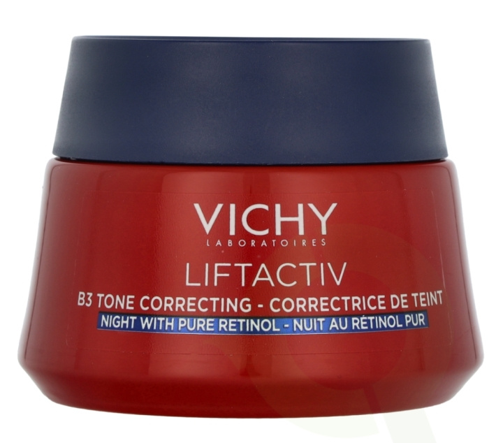 Vichy Liftactiv B3 Retinol Collageen Night Cream 50 ml in the group BEAUTY & HEALTH / Skin care / Face / Night cream at TP E-commerce Nordic AB (D21316)