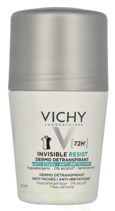 Vichy Invisible Resist 72H Deo Roll-On 50 ml in the group BEAUTY & HEALTH / Fragrance & Perfume / Deodorants / Deodorant for men at TP E-commerce Nordic AB (D21317)
