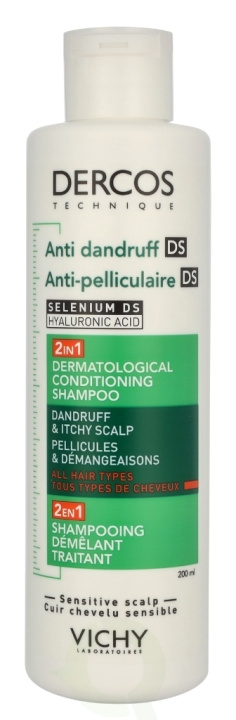 Vichy Dercos Anti-Dandruff 2 In 1 Shampoo 200 ml in the group BEAUTY & HEALTH / Hair & Styling / Hair care / Schampoo at TP E-commerce Nordic AB (D21325)