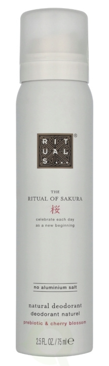 Rituals Sakura Natural Deodorant 75 ml in the group BEAUTY & HEALTH / Fragrance & Perfume / Deodorants / Deodorant for women at TP E-commerce Nordic AB (D21327)