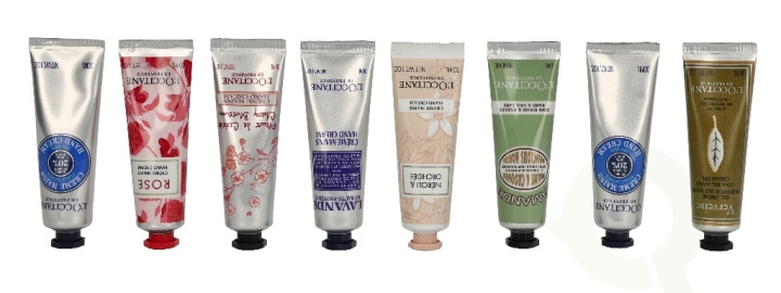 L\'Occitane Fantastic 8 Hand Set 240 ml Verbena 30ml/Shea 30ml/Rose 30ml/Cherry Blossom 30ml/Lavender 30ml/Neroli 30ml/Almond 30ml/Shea 30ml in the group BEAUTY & HEALTH / Skin care / Face / Day cream at TP E-commerce Nordic AB (D21382)