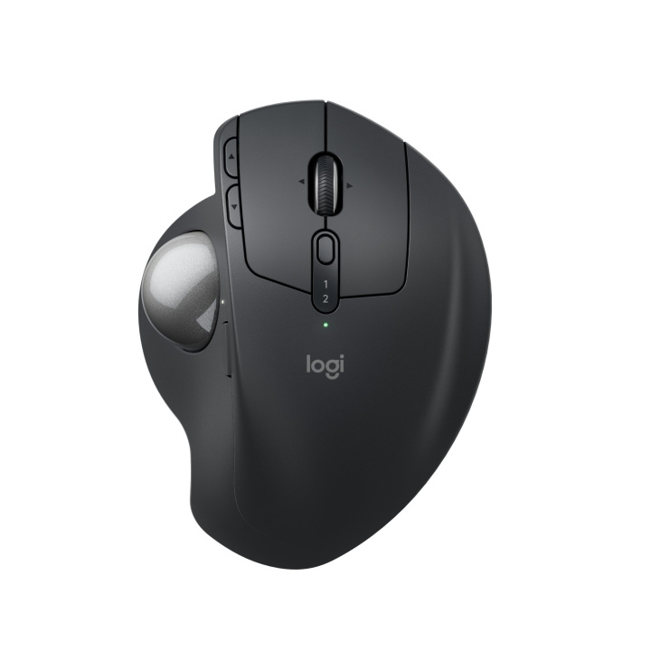Logitech MX Ergo S Advanced Wireless Trackball Black in the group COMPUTERS & PERIPHERALS / Mice & Keyboards / Mice at TP E-commerce Nordic AB (D21413)