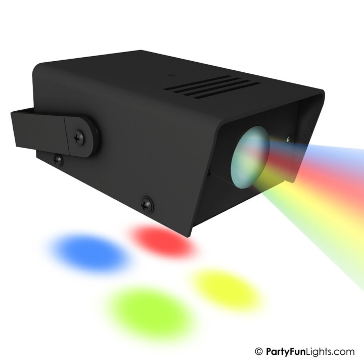 Party Fun Lights Mini projector disco lamp - 12.5cm in the group HOME ELECTRONICS / Audio & Picture / Home cinema, Hifi & Portable / Projectors & Accessories at TP E-commerce Nordic AB (D21429)