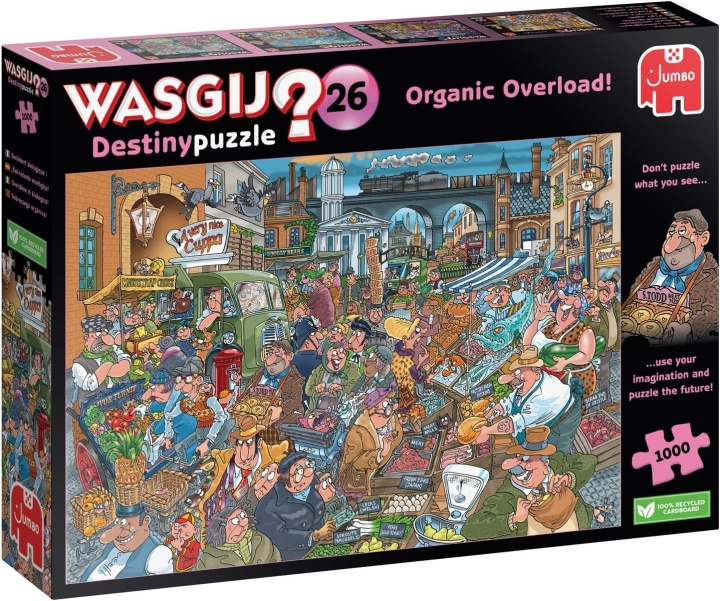 Wasgij Destiny 26: Organic Overload! in the group Sport, leisure & Hobby / Hobby / Puzzle at TP E-commerce Nordic AB (D21442)