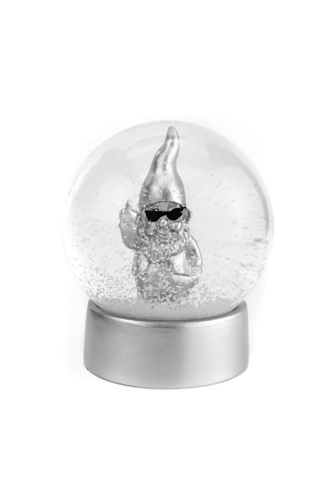 Winkee Snow Globe - Snow Globe Gnome - Silver in the group Sport, leisure & Hobby / Fun stuff / Fun stuff at TP E-commerce Nordic AB (D21446)