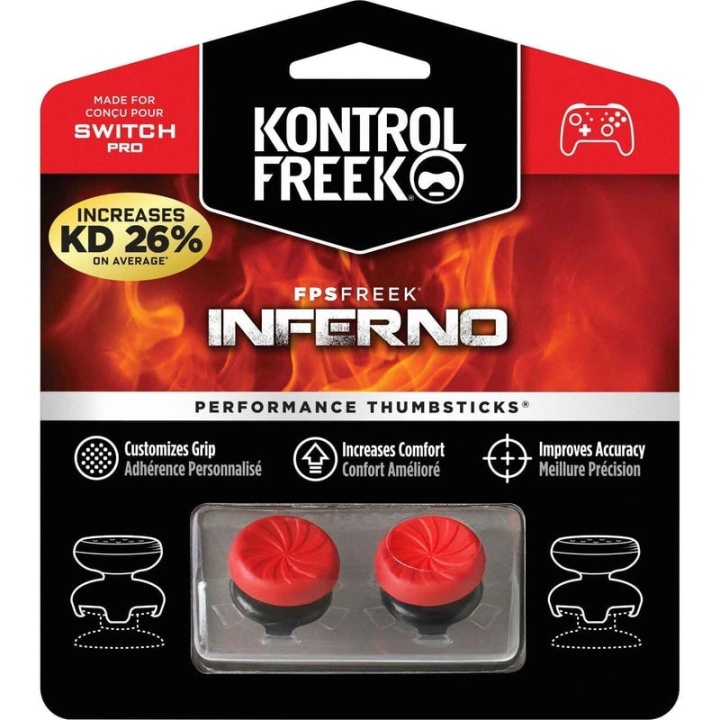 KontrolFreek FPS Freek Inferno - Nintendo Pro (4 Prong) in the group HOME ELECTRONICS / Game consoles & Accessories / Nintendo Switch at TP E-commerce Nordic AB (D21501)