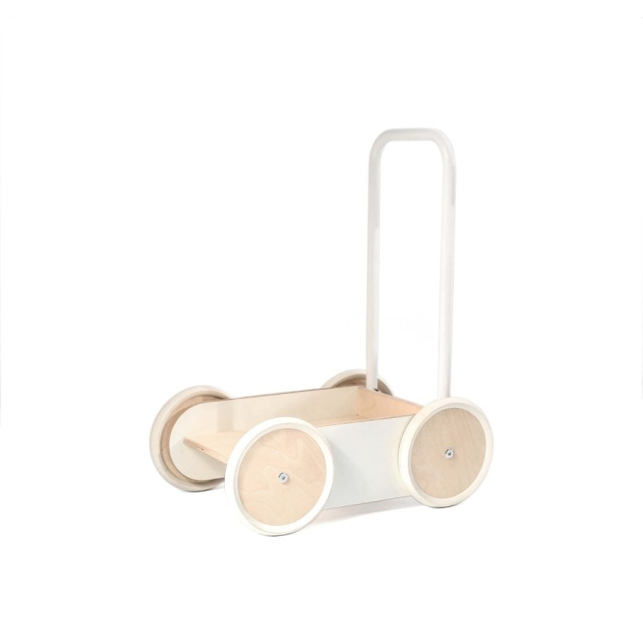 Ooh Noo Baby walker - white (40BWW2106) in the group TOYS, KIDS & BABY PRODUCTS / Toys / Walking cars at TP E-commerce Nordic AB (D21503)