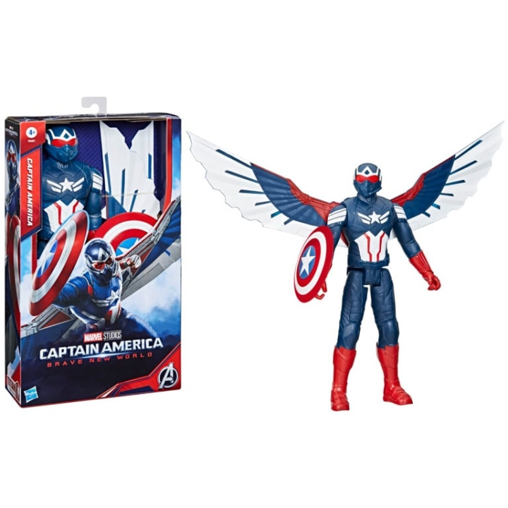 Marvel Brave New World Captain America Action Figure (F9301) in the group TOYS, KIDS & BABY PRODUCTS / Toys / Figures, Miniatures & accessories at TP E-commerce Nordic AB (D21511)