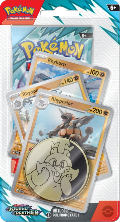Pokémon SV9Journey Together Premium Checklane Blister (POK10352) in the group TOYS, KIDS & BABY PRODUCTS / Games / Card games at TP E-commerce Nordic AB (D21519)