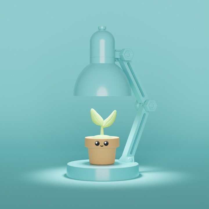 Winkee Mini Plant Lamp in the group Sport, leisure & Hobby / Fun stuff / Smart home at TP E-commerce Nordic AB (D21535)