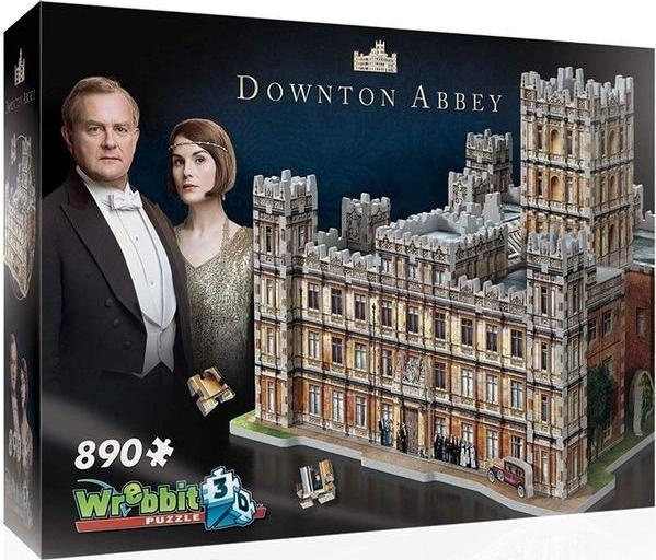 Wrebbit 3D Puzzle - Downton Abbey, 890 pc (40970032) in the group Sport, leisure & Hobby / Hobby / Puzzle at TP E-commerce Nordic AB (D21541)
