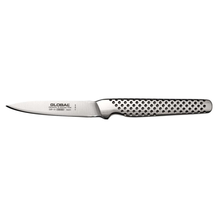GLOBAL Peeling Knife Spearpoint 8cm (GSF-15) in the group HOME, HOUSEHOLD & GARDEN / Kitchen utensils / Kitchen knives & Knife sharpeners at TP E-commerce Nordic AB (D21568)