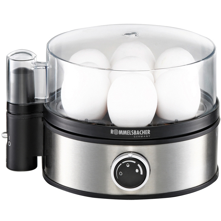 Rommelsbacher Äggkokare 7 ägg ER 400 Elektronisk med Rostfri värmeskål in the group HOME, HOUSEHOLD & GARDEN / Household appliances / Rice & Egg cooker at TP E-commerce Nordic AB (D21591)