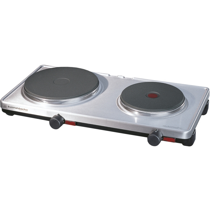 Rommelsbacher Kokplatta Dubbel AK 3099/E Rostfri Made in Germany in the group HOME, HOUSEHOLD & GARDEN / Household appliances / Cooktops and Hot plates at TP E-commerce Nordic AB (D21607)