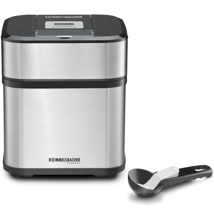 Rommelsbacher Glassmaskin IM 12 Kurt 0,5l Rostfri Sorbet,Glass Frusen Yogurt Slush in the group HOME, HOUSEHOLD & GARDEN / Household appliances / Ice cream machines at TP E-commerce Nordic AB (D21618)