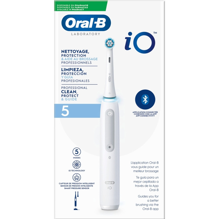 Oral B Eltandborste iO Laboratory 5 in the group BEAUTY & HEALTH / Oral care / Electric toothbrushes at TP E-commerce Nordic AB (D21657)