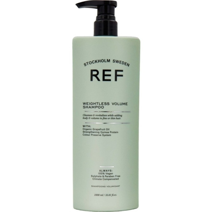 Ref Weightless Volume Shampoo 1000ml in the group BEAUTY & HEALTH / Hair & Styling / Hair care / Schampoo at TP E-commerce Nordic AB (D21666)