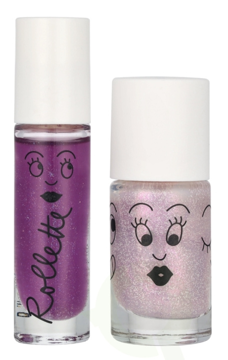 Nailmatic Kids Nail Polish/Lipgloss Set 14.5 ml Lip Gloss 6,5ml/Nail Polish 8ml in the group BEAUTY & HEALTH / Manicure / Pedicure / Nail polish at TP E-commerce Nordic AB (D21689)