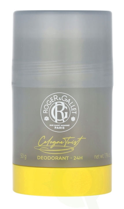 Roger & Gallet Cologne Twist Deodorant Stick 24H 50 g in the group BEAUTY & HEALTH / Fragrance & Perfume / Deodorants / Deodorant for women at TP E-commerce Nordic AB (D21708)