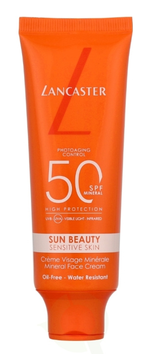 Lancaster Sun Beauty Face Cream SPF50 50 ml in the group BEAUTY & HEALTH / Skin care / Tanning / Sunscreen at TP E-commerce Nordic AB (D21734)
