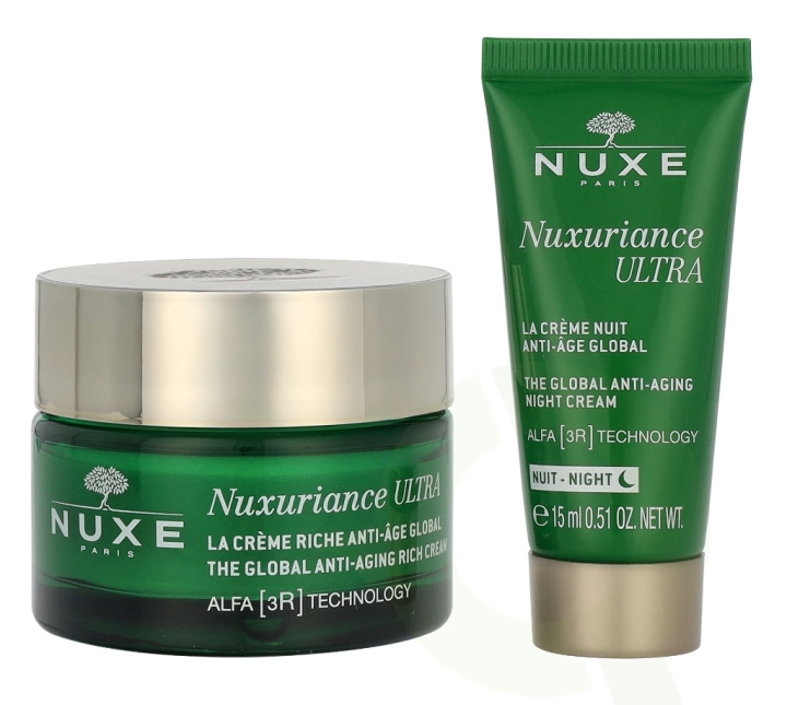 Nuxe Nuxuriance Ultra Set 65 ml Anti-Aging Rich Cream 50ml/Anti-Aging Night Cream 15ml in the group BEAUTY & HEALTH / Skin care / Face / Day cream at TP E-commerce Nordic AB (D21748)