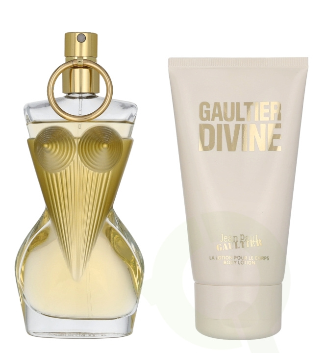 Jean Paul Gaultier Divine Giftset 125 ml Edp Spray 50ml/Body Lotion 75ml in the group BEAUTY & HEALTH / Fragrance & Perfume / Perfumes / Perfume for her at TP E-commerce Nordic AB (D21749)
