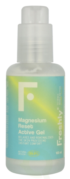 Freshly Cosmetics Magnesium Reset Active Gel 100 ml in the group BEAUTY & HEALTH / Skin care / Body health / Body lotion at TP E-commerce Nordic AB (D21768)