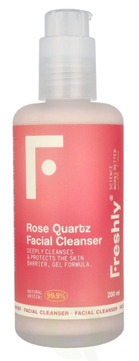 Freshly Cosmetics Rose Quartz Facial Cleanser 200 ml in the group BEAUTY & HEALTH / Skin care / Face / Cleaning at TP E-commerce Nordic AB (D21814)