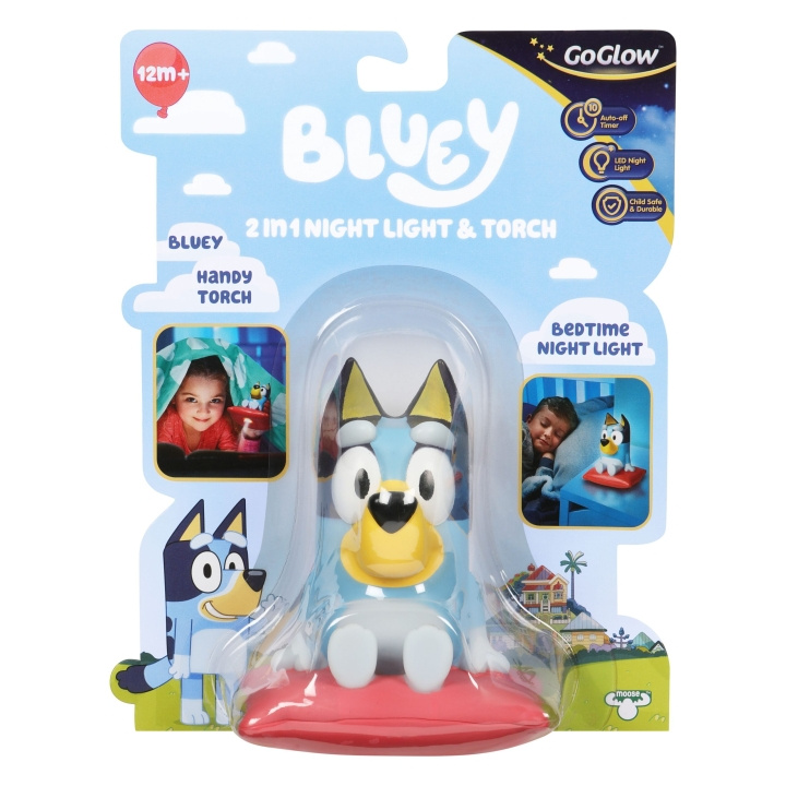 Bluey GoGlow Buddy Night Light and Torch - (10039) in the group TOYS, KIDS & BABY PRODUCTS / Children\'s room / Baby lamps / Nightlights at TP E-commerce Nordic AB (D21852)