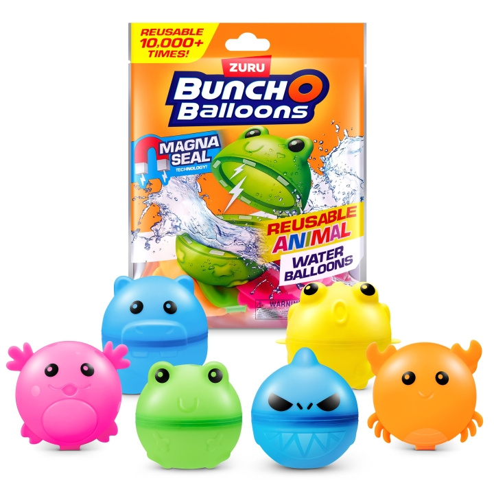 Bunch O \'Balloons Animal Water Balloons 6pc (56714UQ1) in the group TOYS, KIDS & BABY PRODUCTS / Outdoor toys / Bath toys at TP E-commerce Nordic AB (D21854)