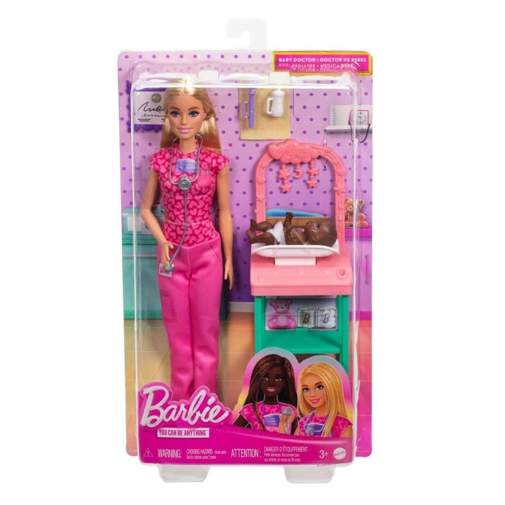 Barbie Career Baby Doctor Set - (960-2514) in the group TOYS, KIDS & BABY PRODUCTS / Toys / Docks & Accessories at TP E-commerce Nordic AB (D21864)