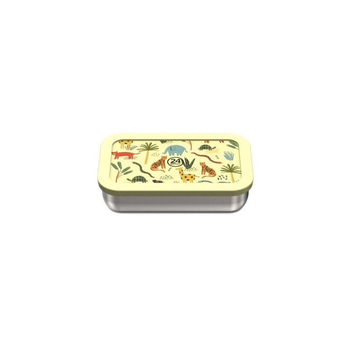 24Bottles Snackbox - Jungle Friends in the group HOME, HOUSEHOLD & GARDEN / Kitchen utensils / Lunch boxes & Food containers at TP E-commerce Nordic AB (D21875)