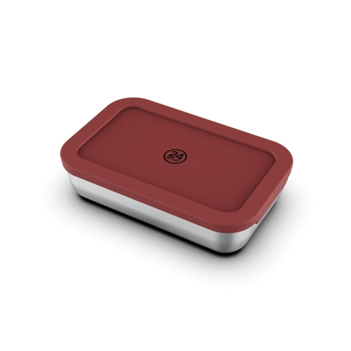 24Bottles Snackbox - Country Red - 700ml in the group HOME, HOUSEHOLD & GARDEN / Kitchen utensils / Lunch boxes & Food containers at TP E-commerce Nordic AB (D21886)