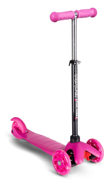 California 3-wheeled scooter Pink (83124) in the group TOYS, KIDS & BABY PRODUCTS / Outdoor toys / Bicycles & Scooters at TP E-commerce Nordic AB (D21889)