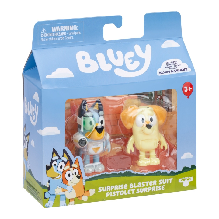 Bluey Bluey Figure 2PK - (90322) in the group TOYS, KIDS & BABY PRODUCTS / Toys / Figures, Miniatures & accessories at TP E-commerce Nordic AB (D21891)
