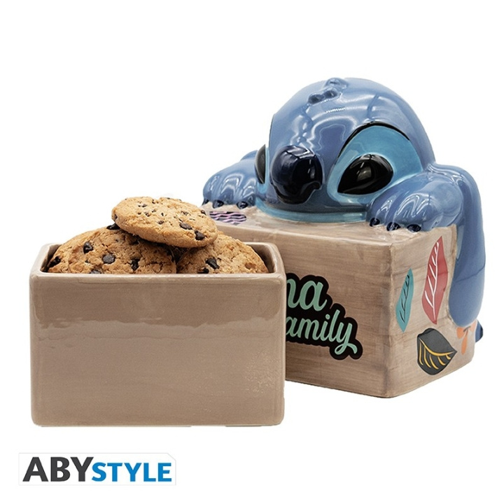 Abysse DISNEY - Cookie Jar - Lilo & Stitch - Ohana in the group Sport, leisure & Hobby / Fun stuff / Collector\'s items at TP E-commerce Nordic AB (D21898)