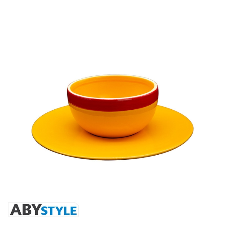 Abysse ONE PIECE - Bowl and Saucer - Straw Hat in the group Sport, leisure & Hobby / Fun stuff / Collector\'s items at TP E-commerce Nordic AB (D21908)