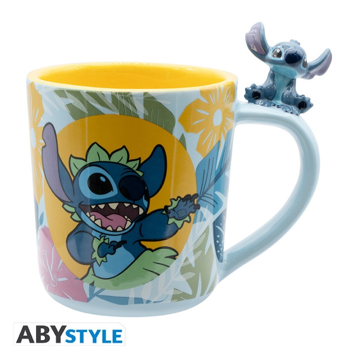 Abysse DISNEY - 3D Handle Mug - Hawaiian Stitch in the group Sport, leisure & Hobby / Fun stuff / Collector\'s items at TP E-commerce Nordic AB (D21911)