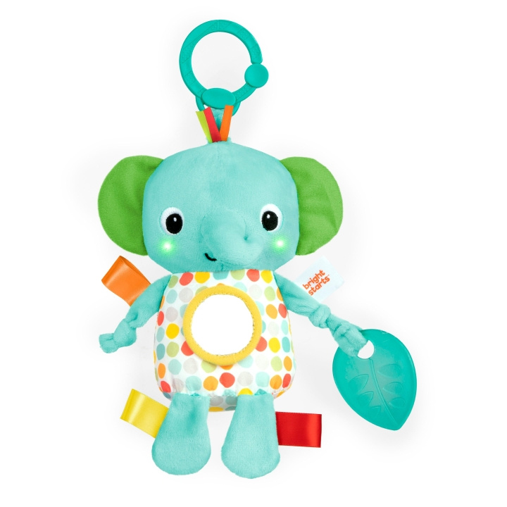 Bright Starts Playful Pal with Lights Elephant - (BS-12951) in the group TOYS, KIDS & BABY PRODUCTS / Baby Gadgets / Pacifiers & Teething toys at TP E-commerce Nordic AB (D21922)