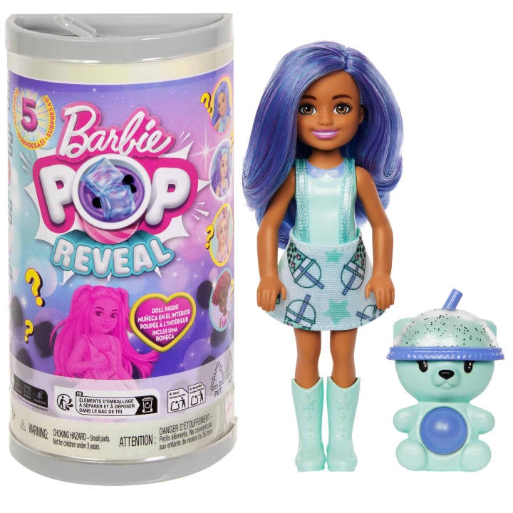 Barbie Chelsea Pop Reveal Boba Tea Series Doll (HRK63) in the group TOYS, KIDS & BABY PRODUCTS / Toys / Docks & Accessories at TP E-commerce Nordic AB (D21957)