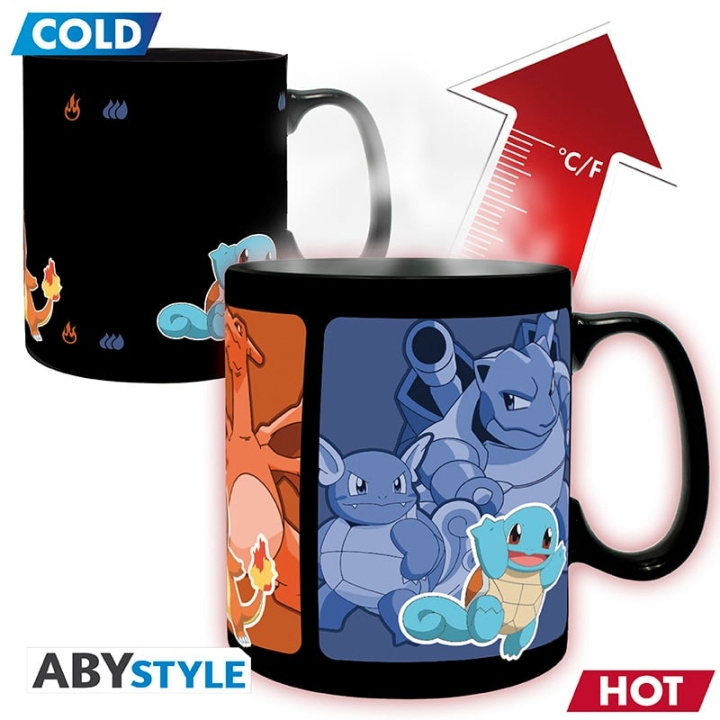 Abysse POKEMON Mug Heat Change - Evolve - 460 ml in the group Sport, leisure & Hobby / Fun stuff / Cups at TP E-commerce Nordic AB (D21959)