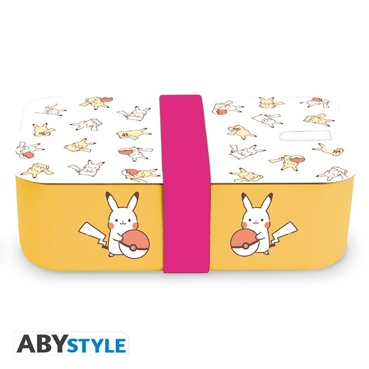 Abysse POKEMON Bento Box - Electric Type - 19 x 12.3 x 6.6 cm in the group Sport, leisure & Hobby / Fun stuff / Collector\'s items at TP E-commerce Nordic AB (D21964)