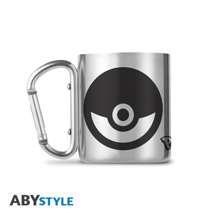 Abysse POKEMON Mug Carabiner - Pokeball - 235ml in the group Sport, leisure & Hobby / Fun stuff / Cups at TP E-commerce Nordic AB (D21973)