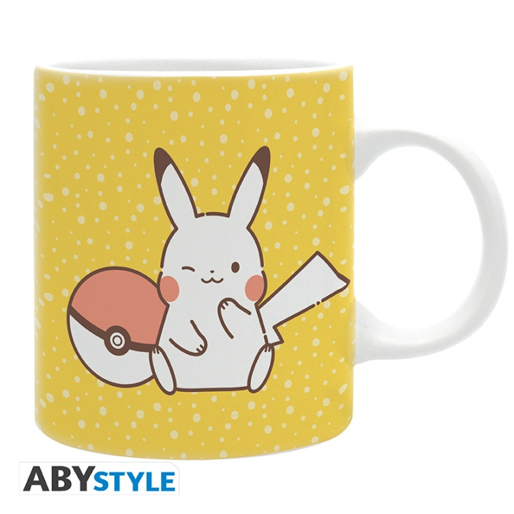 Abysse Pokemon Mug - Pikachu Electric Type - 320 ml in the group Sport, leisure & Hobby / Fun stuff / Cups at TP E-commerce Nordic AB (D21982)