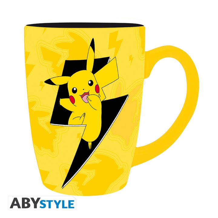 Abysse Pokemon Mug - Pikachu - 400 ml in the group Sport, leisure & Hobby / Fun stuff / Cups at TP E-commerce Nordic AB (D21988)