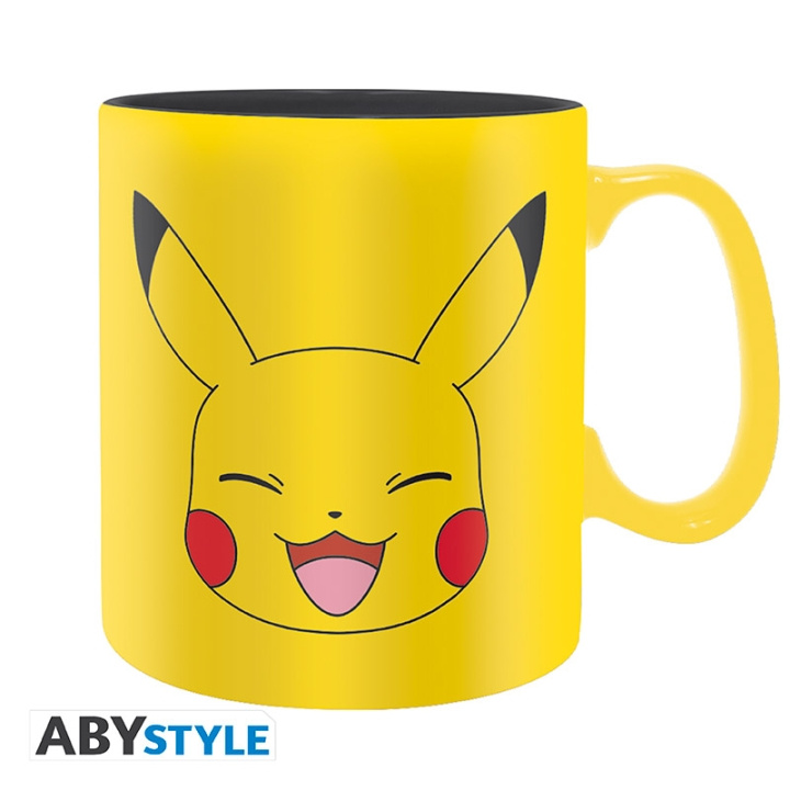 Abysse Pokemon Mug - Pikachu Face - 460 ml in the group Sport, leisure & Hobby / Fun stuff / Cups at TP E-commerce Nordic AB (D21992)