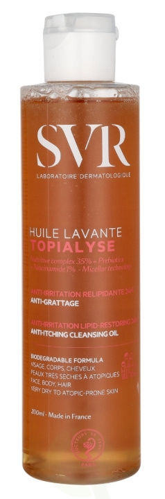 Svr Laboratories SVR Topialyse Cleansing Oil 200 ml in the group BEAUTY & HEALTH / Skin care / Face / Cleaning at TP E-commerce Nordic AB (D22030)