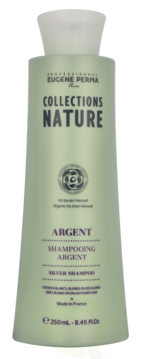 Eugene Perma Collections Nature Argent Silver Shampoo 250 ml in the group BEAUTY & HEALTH / Hair & Styling / Hair care / Hair Dye / Silver shampoo at TP E-commerce Nordic AB (D22033)